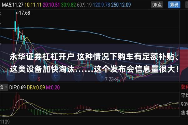 永华证券杠杠开户 这种情况下购车有定额补贴、这类设备加快淘汰……这个发布会信息量很大！