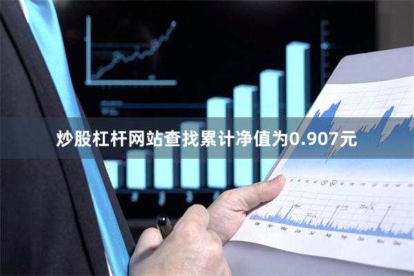 炒股杠杆网站查找累计净值为0.907元